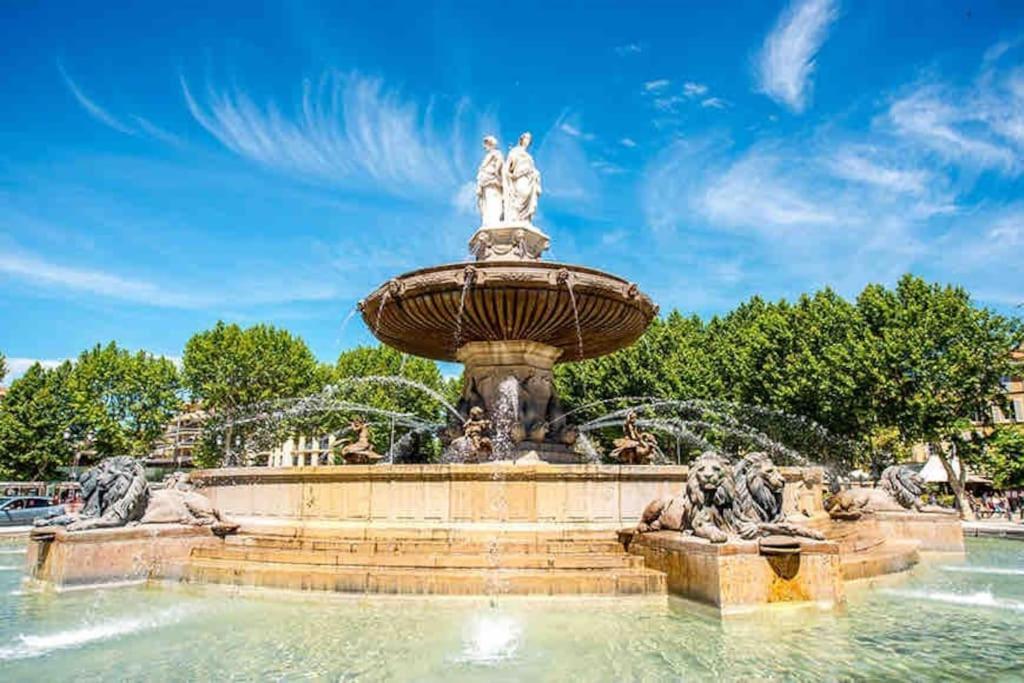 Le Cardinale - Un Voyage En Provence - 2 Chambres Avec Parking 普罗旺斯地区艾克斯 外观 照片